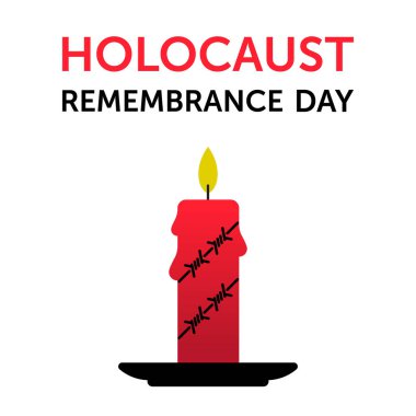 Holokost gün poster