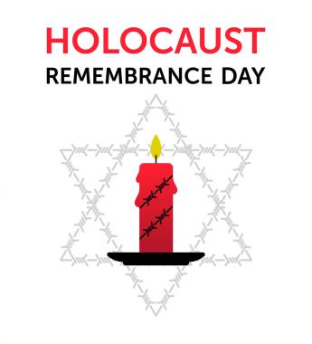 Holokost gün poster