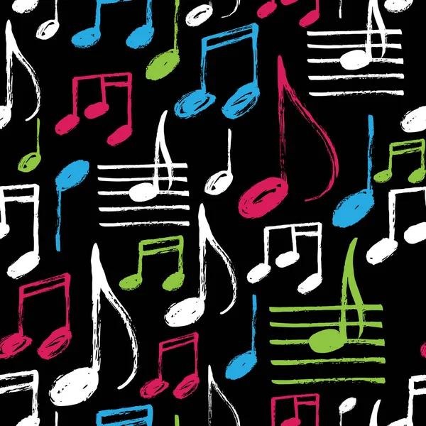 Desen ile müzik notlar