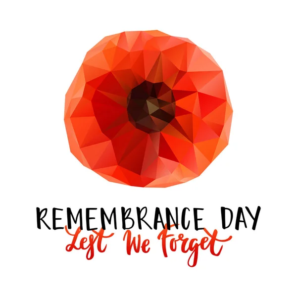 Remembrance Day-poster — Stockvector