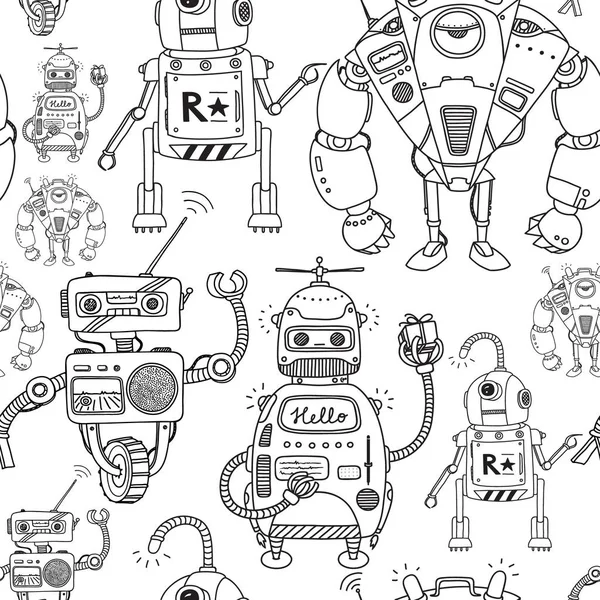 cute robots  Robot sketch, Robots drawing, Robot art