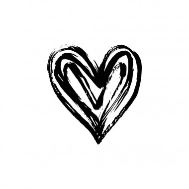çizilmiş kalp el