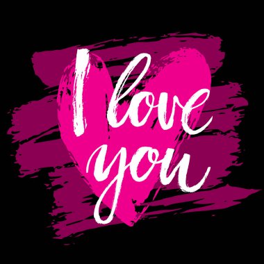 El seni seviyorum yazılı