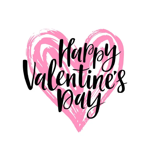 Feliz tarjeta de San Valentín. — Vector de stock