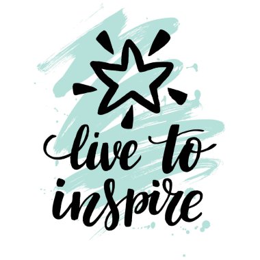  Yazı ilham için yaşamak.