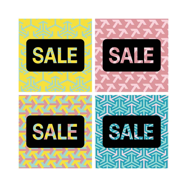 Set of  tags Sale — Stock Vector