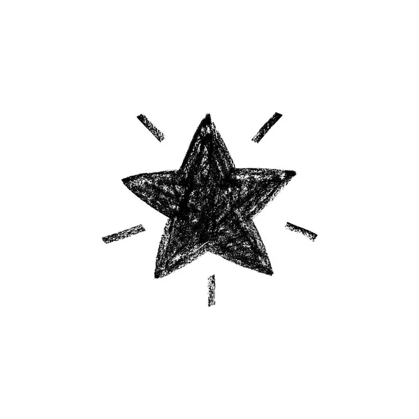 Ícone estrela abstrato — Vetor de Stock