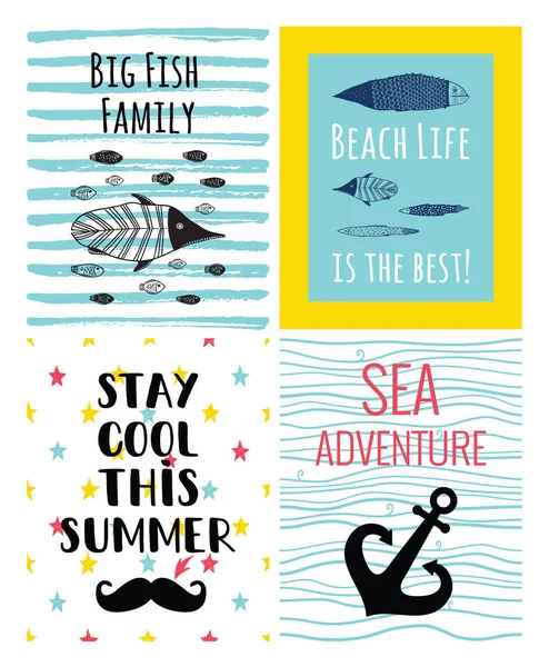 Sevimli deniz kart dizisini