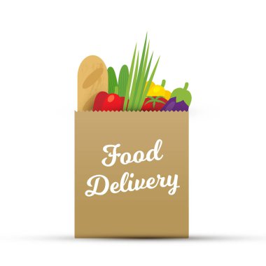 Gıda teslim simgesi