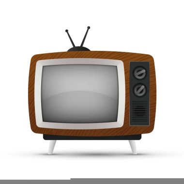 Retro televizyon seti