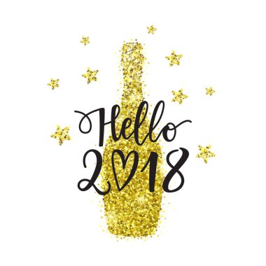 Mutlu yıllar kartı. 