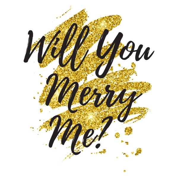 Θα με παντρευτείς κάρτα — Διανυσματικό Αρχείο