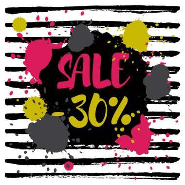 Satılık -30% afiş 