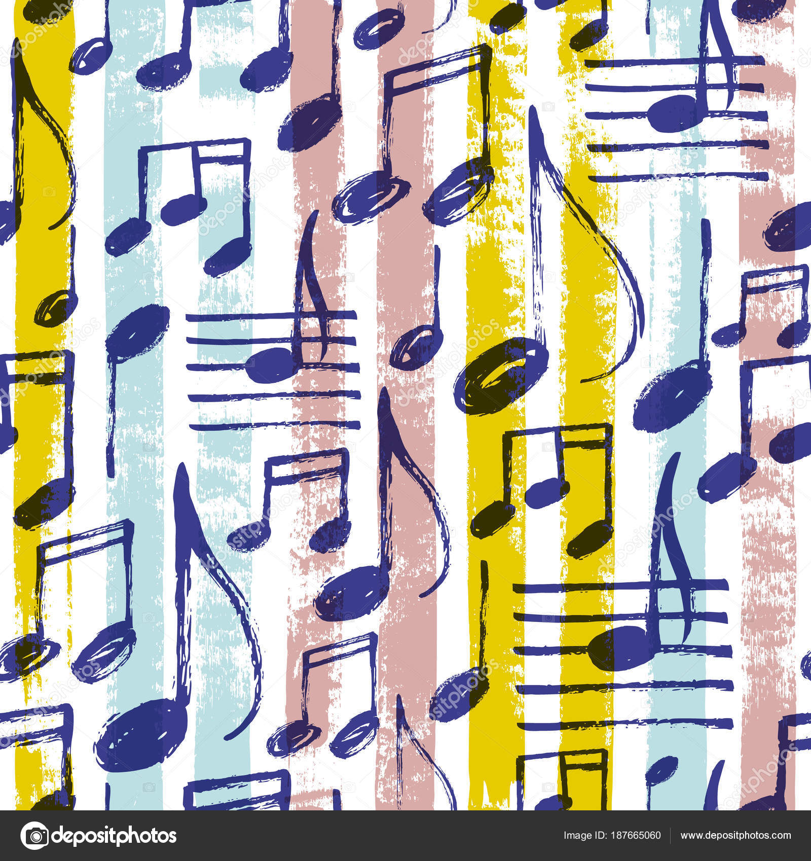 かわいいディズニー画像 ベスト背景 かわいい 音符 イラスト