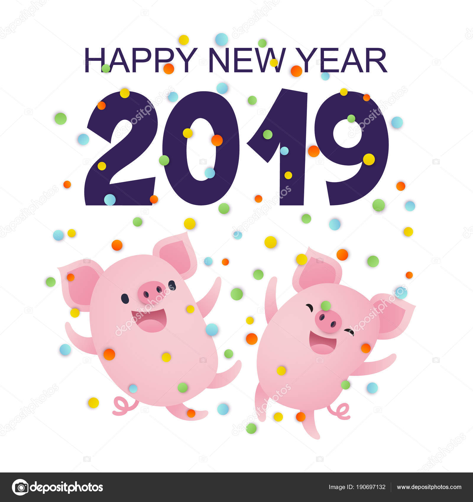 Картинки с Новым годом Свиньи 2019 для рабочего стола новейшие фото Картинки с Новым годом Свиньи 2019 для рабочего стола новые фото