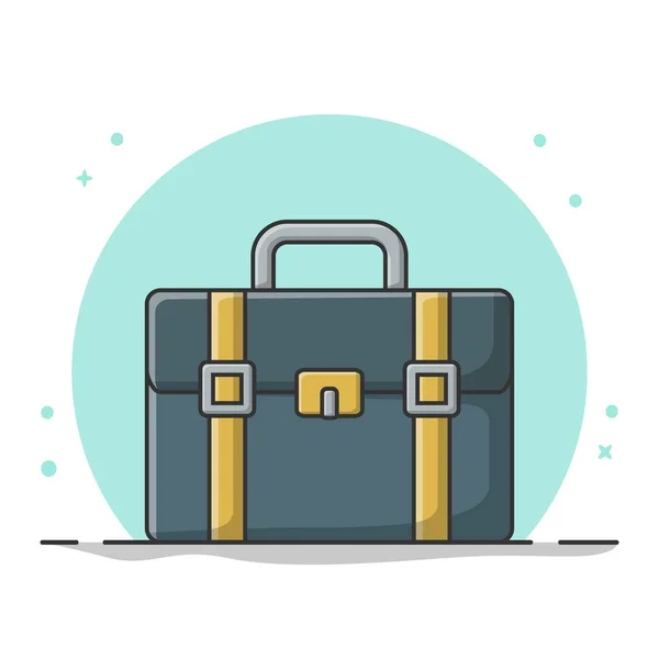 Maleta Viaje Bolsa Diseño Vectorial — Vector de stock