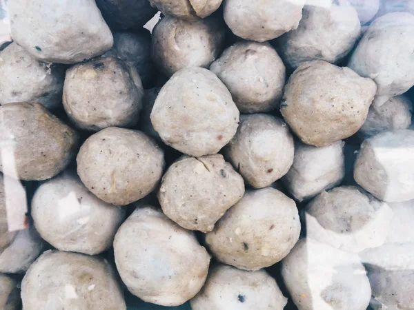 Kartoffelstapel Auf Dem Markt — Stockfoto