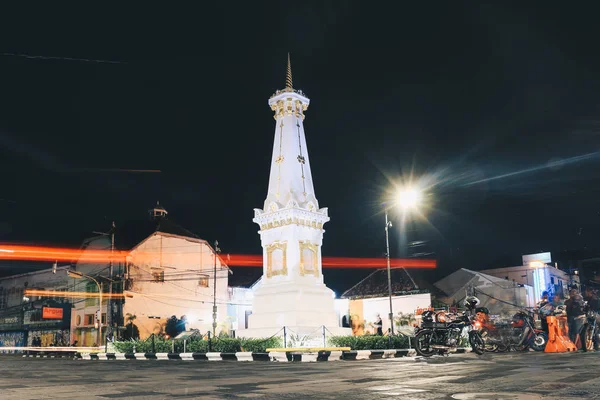 Yogyakarta Indonézia 2019 November Tugu Jogja Vagy Yogyakarta Emlékmű Indonézia — Stock Fotó