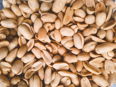 Fıstık arkaplan - kızarmış kaju ve tuzlu yer fıstığı