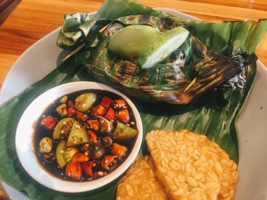 Asya yemekleri konsepti. Yukarıdan görüntüle