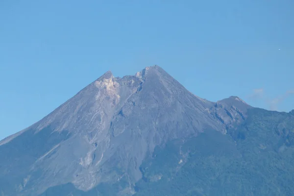 高山上的火山景观 — 图库照片