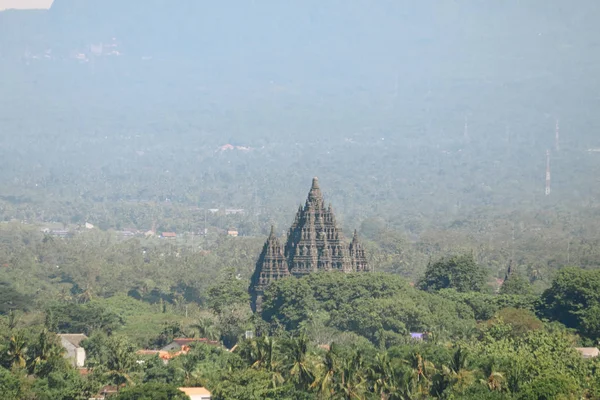 Templo Candi Plaosan Plaosan Templo Plaosan Complex Pueblo Bugisan Indonesia — Foto de Stock