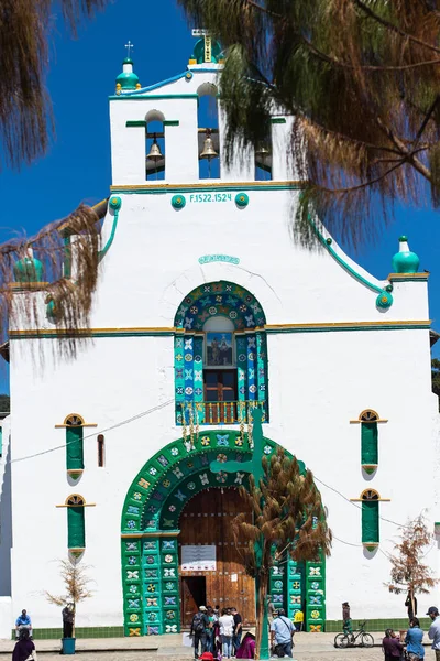 Kerk Van San Juan Chamula Chiapas Mexico — Stockfoto