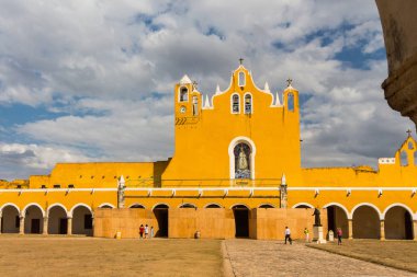 Izamal, Meksika. Padua 'lı Aziz Anthony Manastırı.