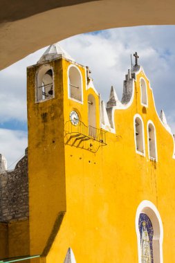 Izamal, Meksika. Padua 'lı Aziz Anthony Manastırı.