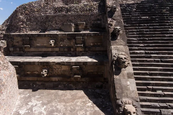 Piramide Van Zon Teotihuacan Unesco World Heritage Site Van Mexico — Stockfoto
