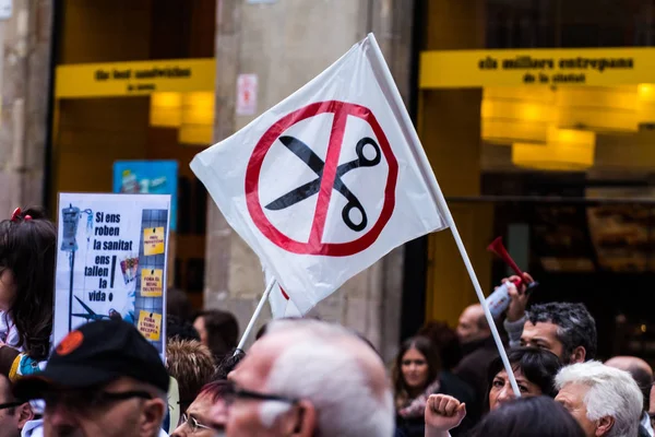 Personer Som Protesterar Mot Regeringen Royaltyfria Stockbilder