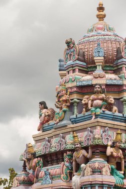 Sri Maha Kali Tapınağının Gopuram 'ı