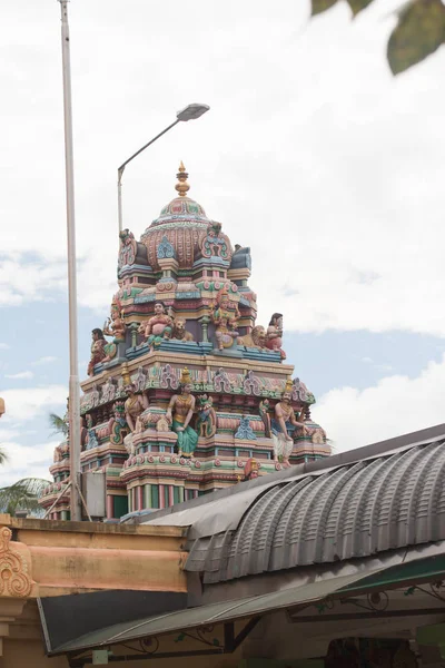 Gopuram Świątyni Sri Maha Kali — Zdjęcie stockowe