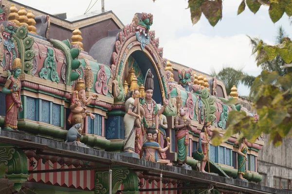 Gopuram Świątyni Sri Maha Kali — Zdjęcie stockowe