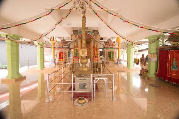 Wnętrze Świątyni Tajlandii — Zdjęcie stockowe