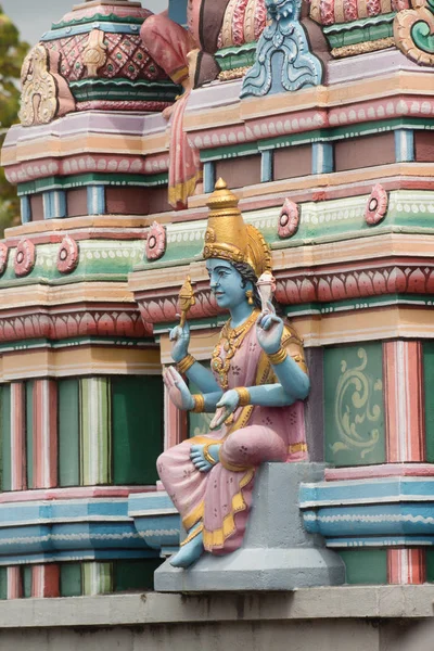 Gopuram Świątyni Sri Maha Kali — Zdjęcie stockowe