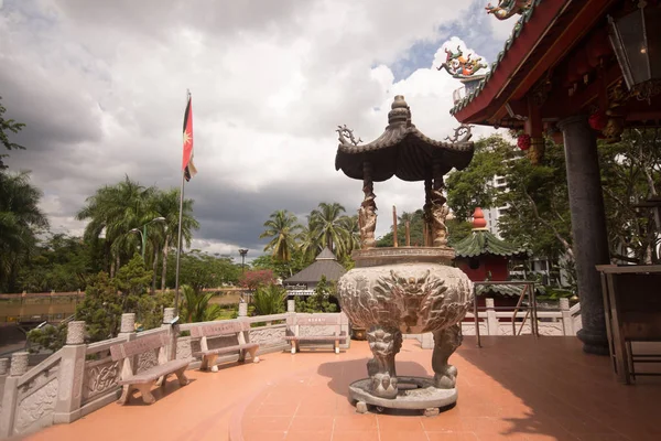 Tempel Van Stad Thailand — Stockfoto