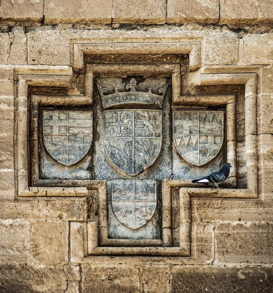Kolossi Kalesi Haçlılar Tarafından Yüzyılın Başlarında Inşa Edildi Misafirperver Tarikatı — Stok fotoğraf