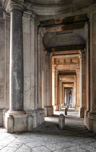 Palacio Real Caserta Fue Erigido Siglo Xviii Para Dinastía Napolitana — Foto de Stock