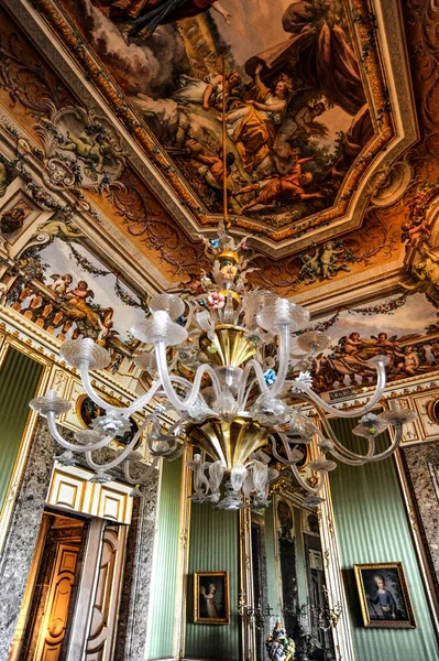 Palácio Real Caserta Foi Erguido Século Xviii Para Dinastia Dos — Fotografia de Stock