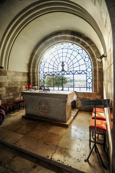 Mount Olives Sacred Place Christians Jews Offers Panorama Old City — Stock Photo, Image