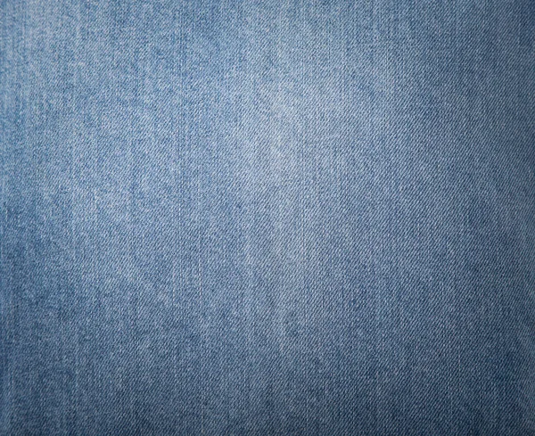 Textur von Blue Jeans Textil — Stockfoto