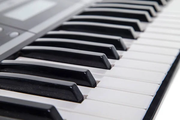 Teclado de sintetizador musical — Foto de Stock