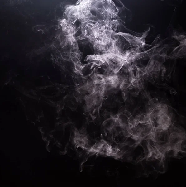 Vit rök av elektronisk cigarett — Stockfoto
