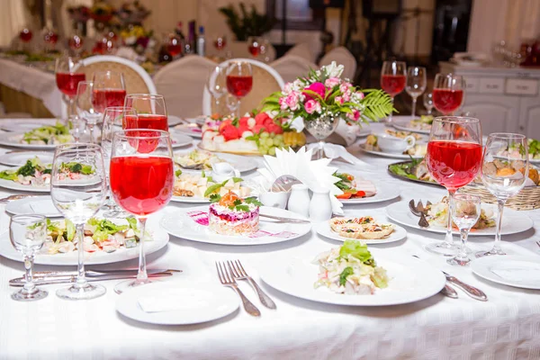 연회-tablewear 및 식사의 사진 — 스톡 사진