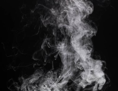 Fotoğraf beyaz izole duman e-sigara