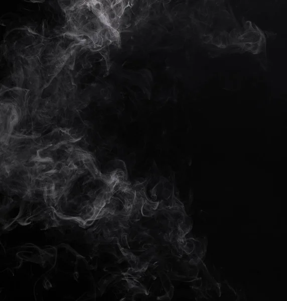 Photo white smoke of cigarette — Stock Photo, Image