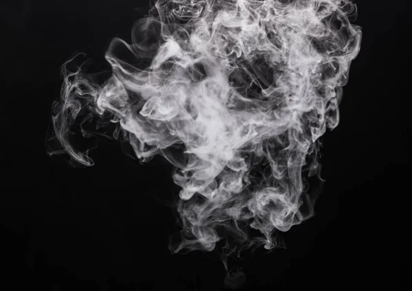 화이트 절연 담배 연기 — 스톡 사진