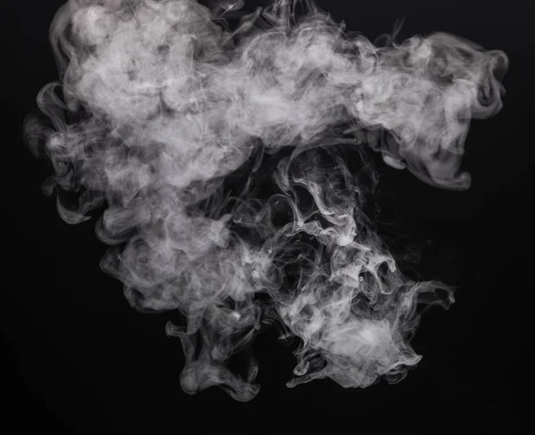 Bild weißer isolierter Nebel von E-Zigarette — Stockfoto