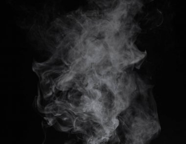 Fotoğraf izole beyaz duman vape